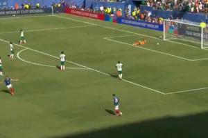 独占法国队史射手王！姆巴佩世界波破门，法国3-1领先！